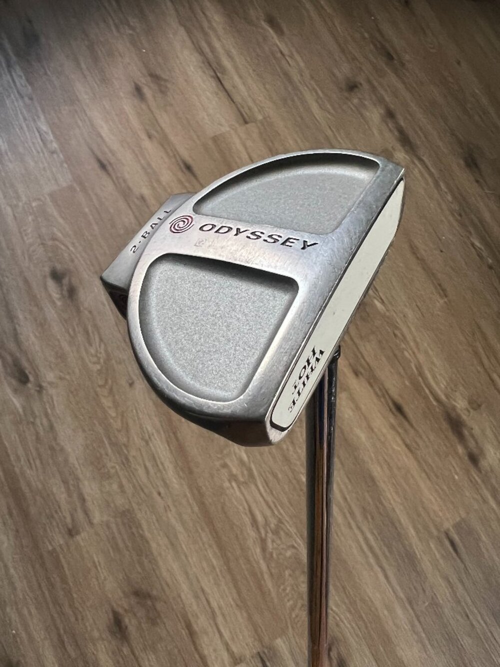 Odyssey White Hot Mallet Putter With Rare Straight Shaft 34"